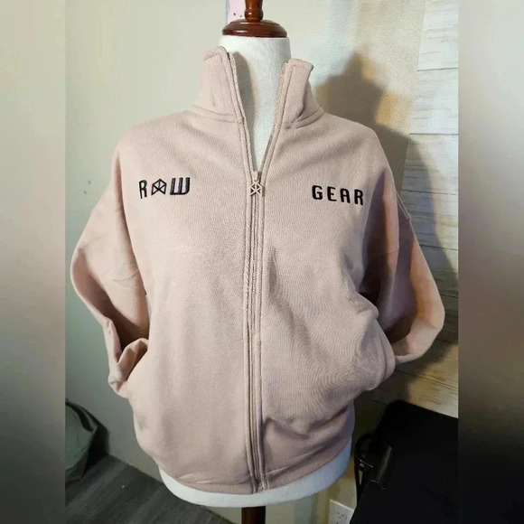 Raw Gear for the people light pink women's small hoodie - Picture 10 of 10